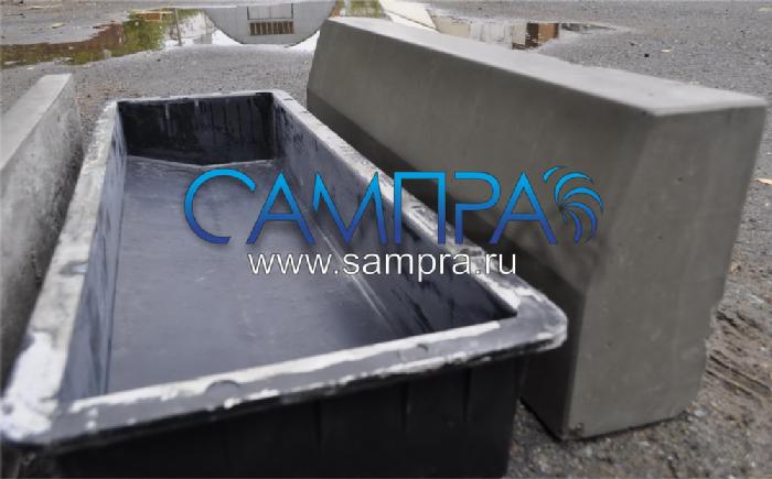 Форма Бордюр дорожный 100х30х15 см фото 2