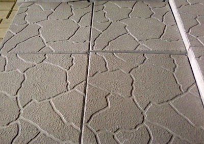 Форма 71/15 Квадрат Галька 25,0х25,0х2,5 см фото 3