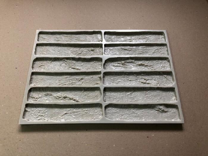 Форма Старый кирпич F050A 61х45х2,5 см фото 1